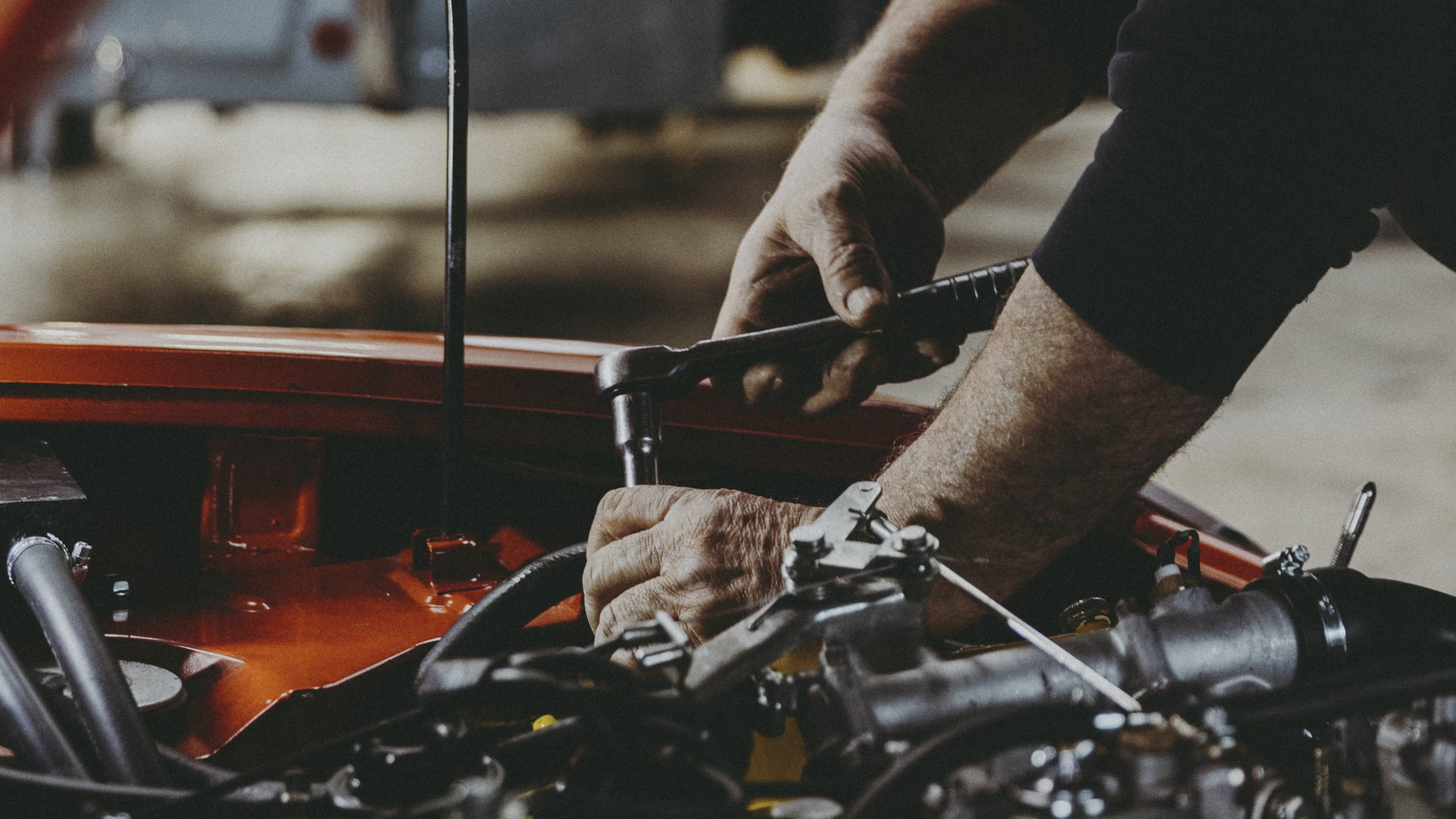Detailing auto d'epoca