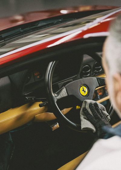 Detailing auto d'Epoca Valvole in Testa